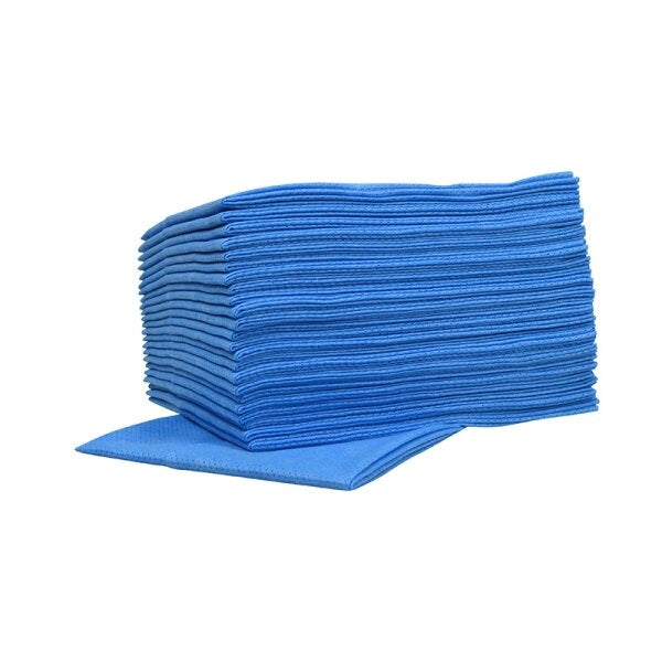 HACCP Sopdoeken | Schoonmaakdoeken | Non-Woven | 25 stuks | Herbruikbaar | Blauw - Geel - Roze |