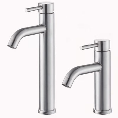 Stainless Steel Basin Inter-platform Basin Single Cold Faucet Bathroom Balcony Sink Sink Cold Water Faucet