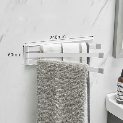 Scandinavian towel rack