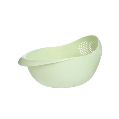 Plastic Rice Washing Bowl with Closed Holes 