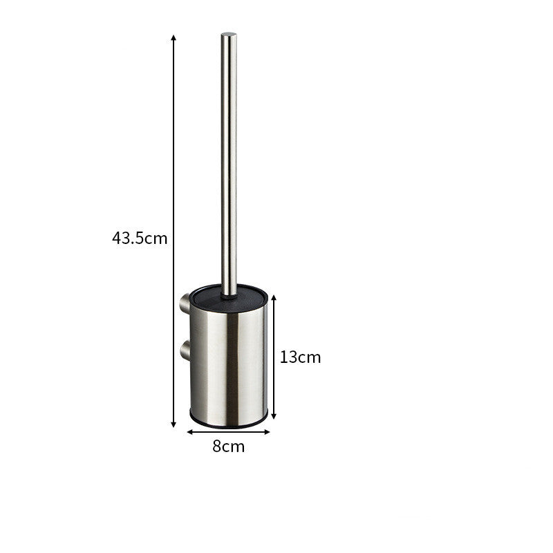 Toiletborstelset - RVS Stijlvolle Badkamerhygiëne