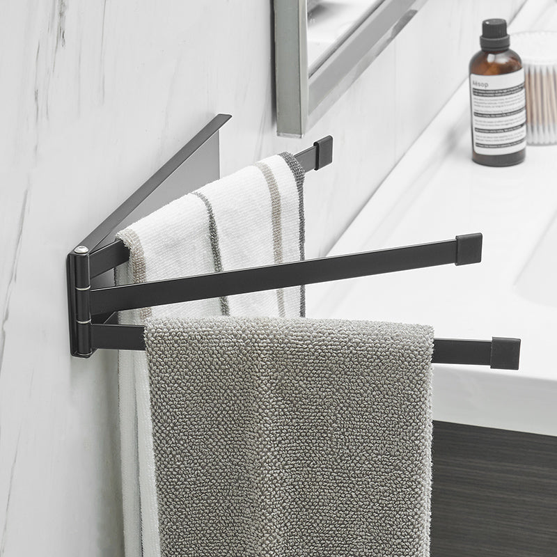 Scandinavian towel rack