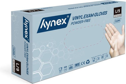 Hynex vinyl transparant 100st per doosje