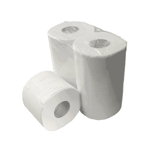 Toiletpapier de Luxe : 2 laags | 10 pakken x 4 rollen | 400 vellen per baal