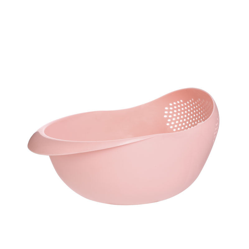 Plastic Rice Washing Bowl with Closed Holes 